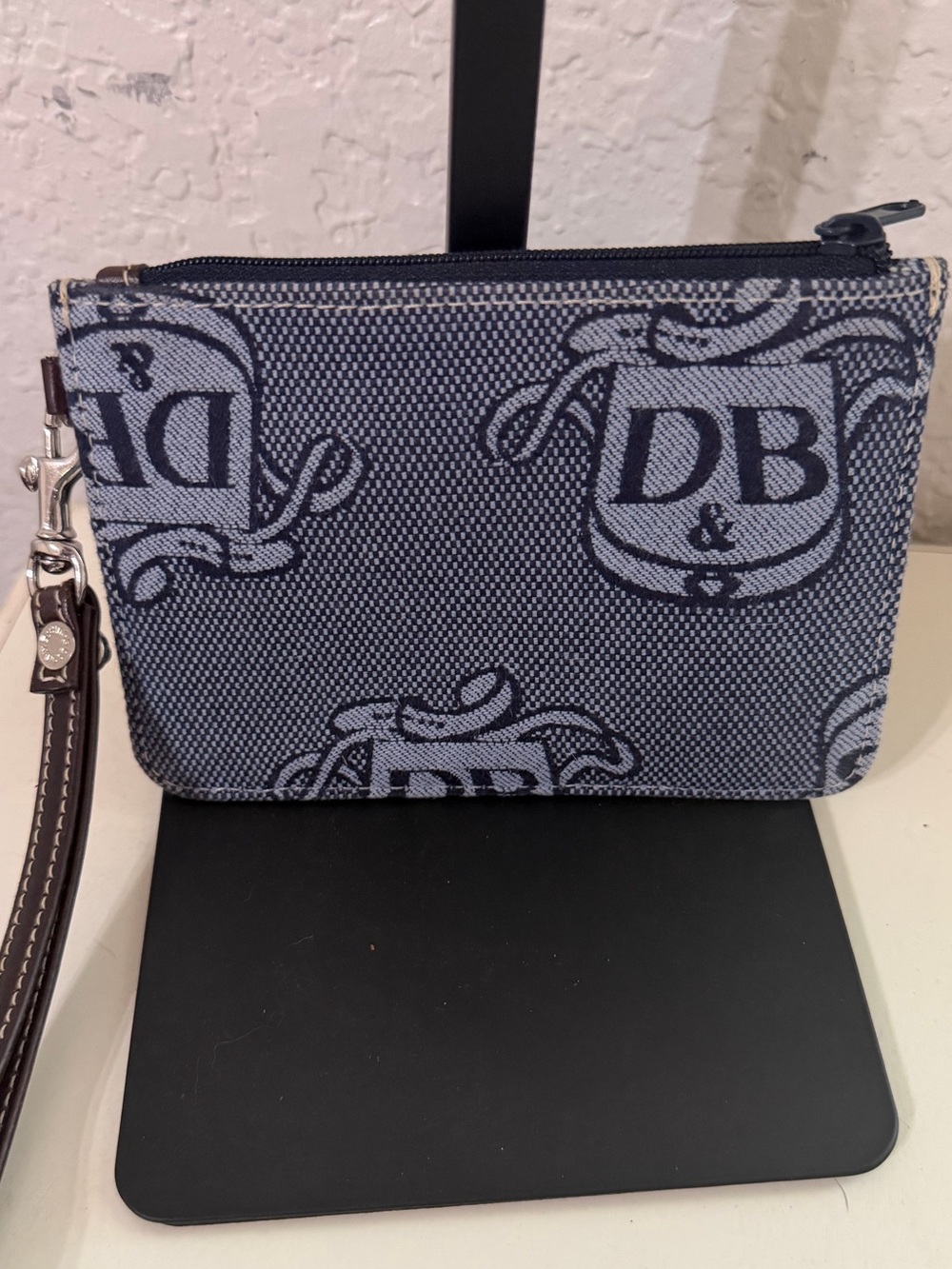 Dooney & Bourke Logo Wristlet/Coin Purse